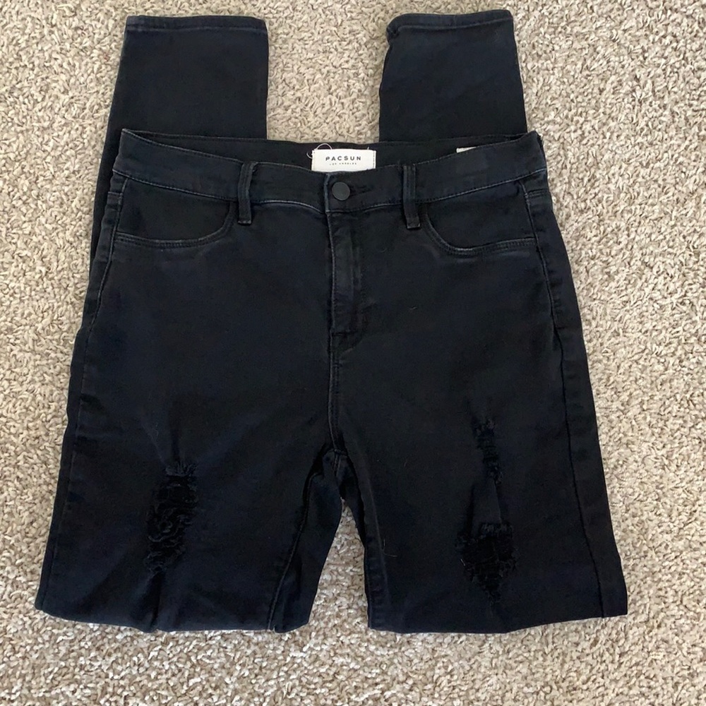 Pacsun ripped skinny jeans